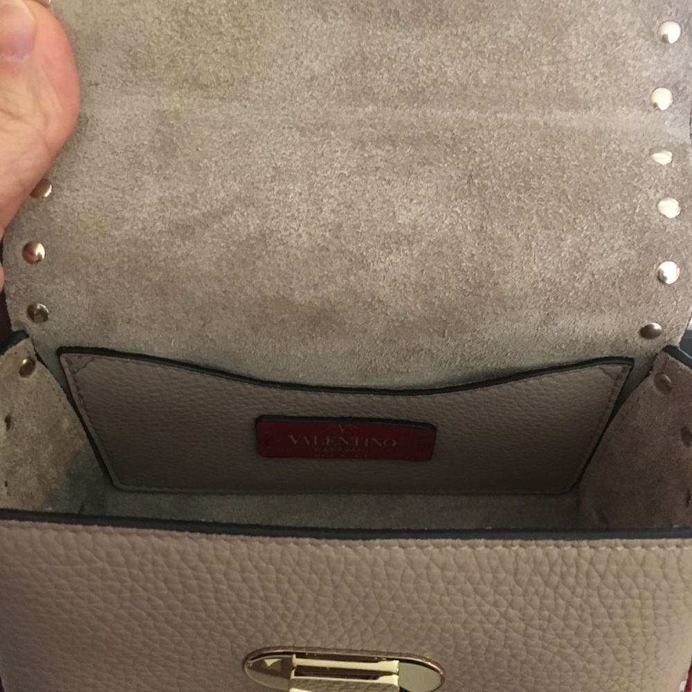 Valentino Garavani Mini Rockstud Leather Crossbody - Picture 4 of 7
